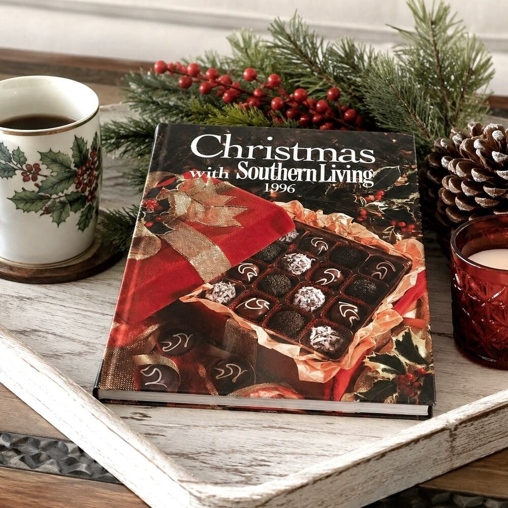 🎄📙90s Christmas Southern Living Decorating Cooking Recipes Crafts Annual Book
